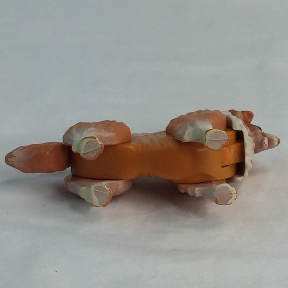 Fisher Price Adventure People Collie Dog Figure‎ 3.5" Vintage Hong Kong - Picture 6 of 9